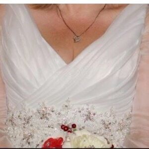 Elegant White Embellished CALLISTA Wedding Dress